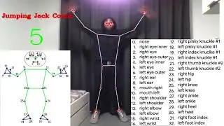 Jumping-Jack Counter an Application of Computer Vision