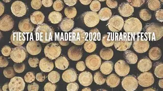 Concurso de esculturas con motosierra - Fiesta de la Madera 2020 - Zuraren Festa