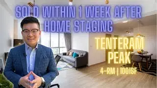 116A Jalan Tenteram | 4-Room HDB at Tenteram Peak | Sold within 1 week after Home Staging