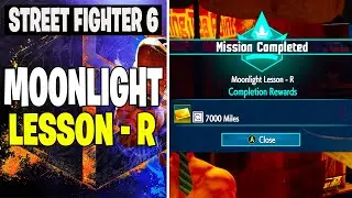 Street Fighter 6 How to Complete Moonlight Lesson R
