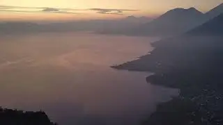 Incredible Sunrise from Indian Nose Summit- Lake Atitlan, Guatemala!