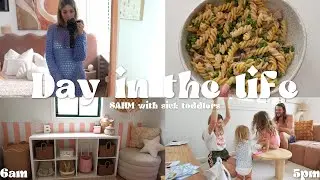 Realistic Day in the Life as a SAHM | Sick Toddlers, No Filter, Australian mum vlog
