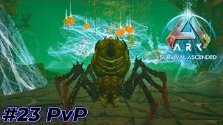 Alpha Broodmother e Tek Rex Taming | Ark Survival Ascended PvP 100+ Days | ITA EP.23