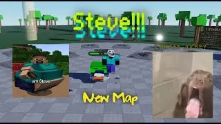 Steve (Showcase + How To Get + Npc Places-crafting places) Another Trollge Universe