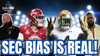 CFP Debate CONTINUES as SEC PUFFED SCHEDULE BIAS Gets Alabama in Over Notre Dame!