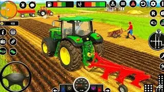 Modern Tractor Farming Driving Simulator 3D | New Tractor Games Android Gameplay 4K