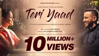 Teri Yaad || Official Song Video || Ustad Rahat Fateh Ali Khan || ft. Anita & Rohit Reddy