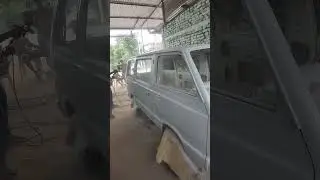 OLD Maruti Suzuki Van full body painting work body primer Working 😮(Assam) Nagaon Khutikatia
