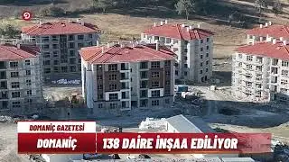 Domani&ccedil;&rsquo;te TOKİ İnşaatı %55 Seviyesine Ulaştı