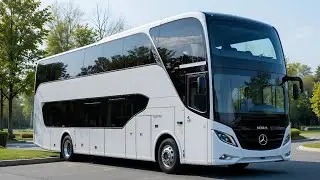 5 спален, большая ванная комната и кухня в автобусе! Двухэтажный автодом Mercedes 2026 года | Рос...