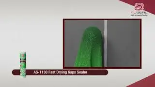 AS-1130: Ultra-Fast Drying, Paintable Gap Sealant (10 Min!)