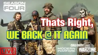 PERHAPS SECOND TIMES A CHARM!! WARZONE LIVE STREAM, MODERN WARFARE!!