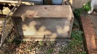 Vintage 1971 Weatherking (Addison) air conditioner running
