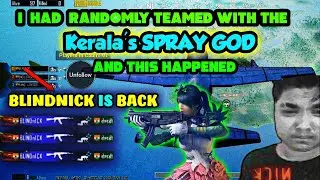 Blind Nick is back || I randomly teamed with keralas spray God and it happened Predator ||