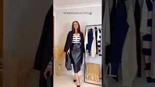 🖤🤍 #workwearstyle #workinstyle #smartoutfits #officeoutfit