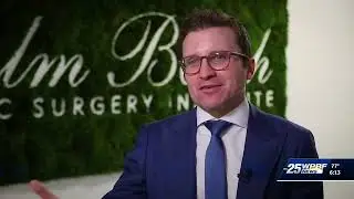 Dr Davidson discusses blepharoplasty surgery on ABC 25 WPBF News