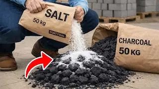 Mix Charcoal with Salt and make dollars! Millions of people don't know this secret 😱