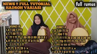 FULL‼️ TUTORIAL HADROH RAPAT / CEPAT/VARIASI