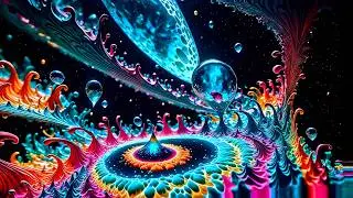Abstract Ultra HD 4K Liquid Visuals Screensaver – Uplifting & Copyright Free TV Background!