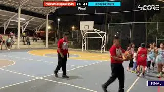 #EnVivo Chicas Guerreras vs Leon Brindis | Final Liga Dominical de Basquetbol