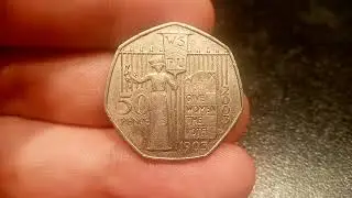 2003 SUFFRAGETTES 50P COIN VALUE - Queen Elizabeth II 2003 Suffragettes 50p Coin