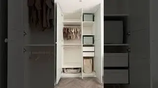 Baby closet IKEA Pax setup