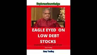 LOW DEBT STOCKS #shorts
