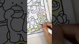 Bogiki | How to color stone path | Comfy Buddies #coloringbook #bogikicoloringbook #bogiki