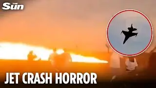 Jet fighter pilot killed in F-16 crash after loop-the-loop gone wrong in Poland