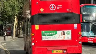 *LY24 JTU*Arriva London 24Reg Wright Streetdeck Electroliner 