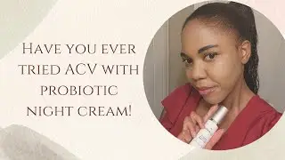 Applebiotics facial night cream