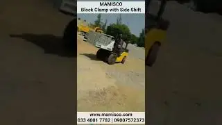 MAMISCO Block Clamp Attachment | Brick Clamp | Forklift Attachments