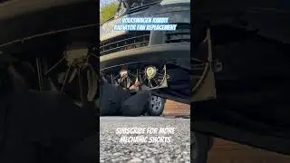 Volkswagen Rabbit Radiator Fan Replacement #vm #jetta #mobilemechanic #automobile #diy #autorepair