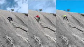 Viernes fresco en el Cancho de los Brezos. Escalada en La Pedriza.