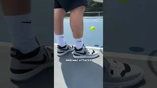 Playing Tennis in Nike Mac Attacks🎾