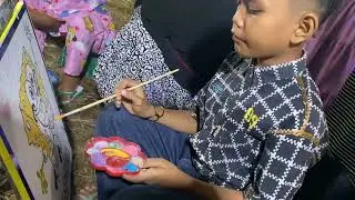 Asdam melukis 2