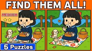 【MEDIUM】One Long Puzzle Journey – Spot the Difference for Deep Focus #147