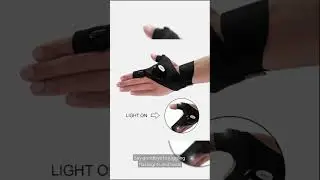 LED Flashlight Gloves