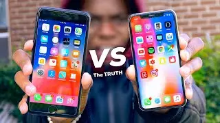 iPhone X Screen Size Compared To iPhone 8 Plus SUCKS