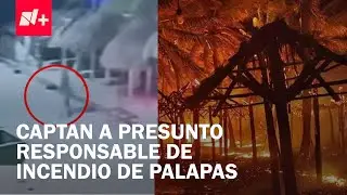 Indagan Si Incendio de Palapas en Playa de Mahahual, en Quintana Roo Fue Provocado - En Punto