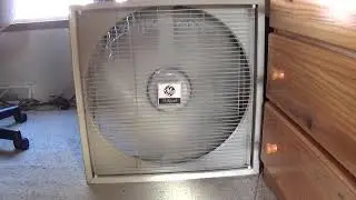 Running Vintage Box Fans
