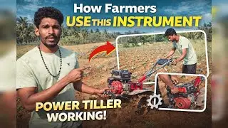 Power Tiller Uses & Price | Full Demo in Kannada | Farming Vlog