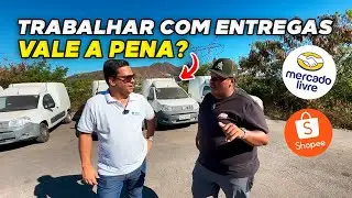 QUANTO GANHA UM ENTREGADOR DA SHOPPE, MERCADO LIVRE? *2024*