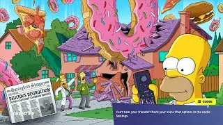Donut-Desaster &ndash; Fortnite | Die Simpsons