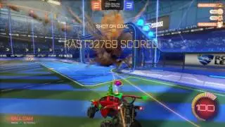 Rocket League: Nice Pass from Teammate