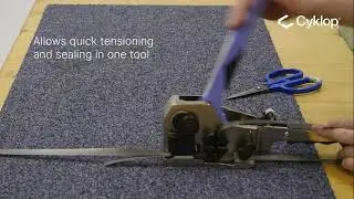Cyklop strapping hand tool