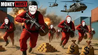 PARKOUR VS MONEY HEIST! 6 | No ESCAPE for BAD GUYS as POLICE Power Chase Ignites(BELLA CIAO)Epic POV