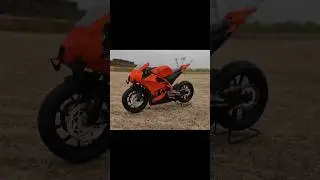 KTM paper cardboard bike #shorts #short