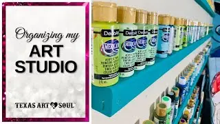 How is your art studio organized?!