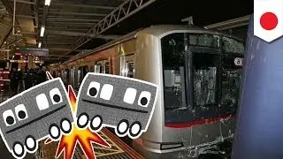 Tokyo train shunts another, crash leaves 19 injured